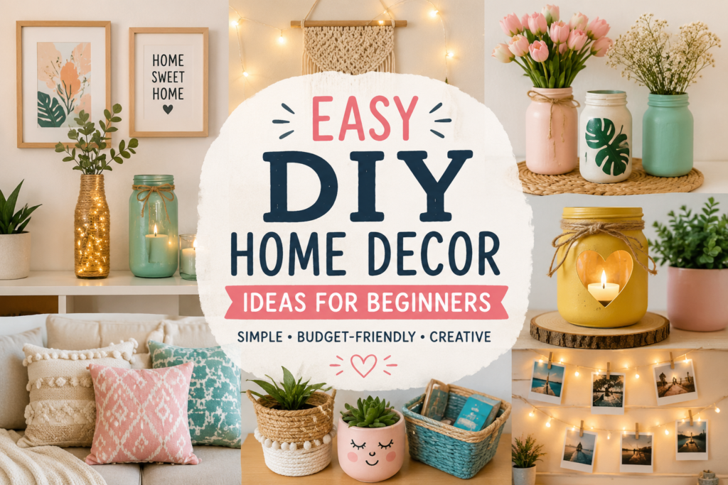 Ideas for Simple DIY Home Decor for Beginners chatgpt image may 15, 2026, 08 35 10 pm